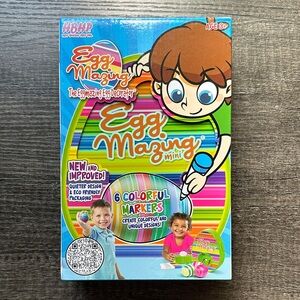 Egg mazing Mini Egg Decorator with Colorful Markers